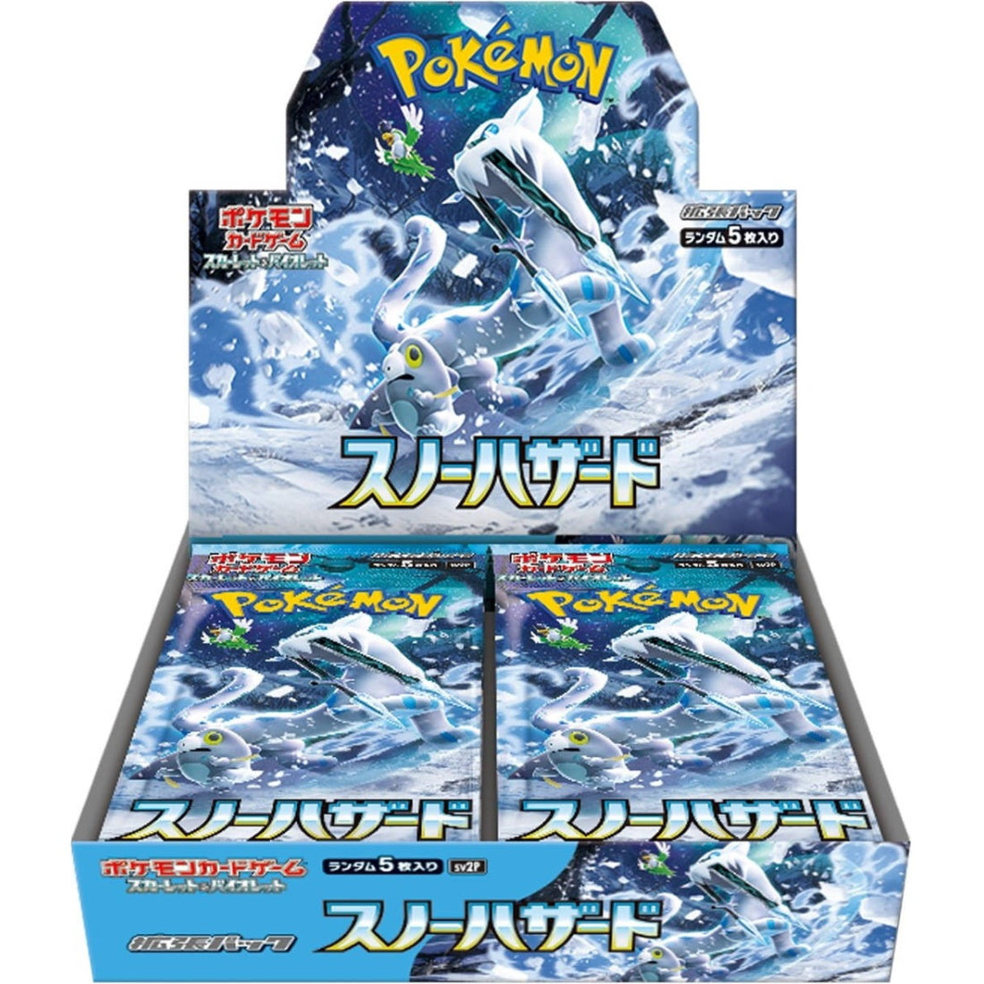 Pokemon TCG: Scarlet & Violet Snow Hazard Booster Box [JPN] - 30 Packs Card Game Pokemon
