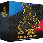 Pokemon TCG: Crown Zenith Elite Trainer Box (Lucario) Card Game Pokemon
