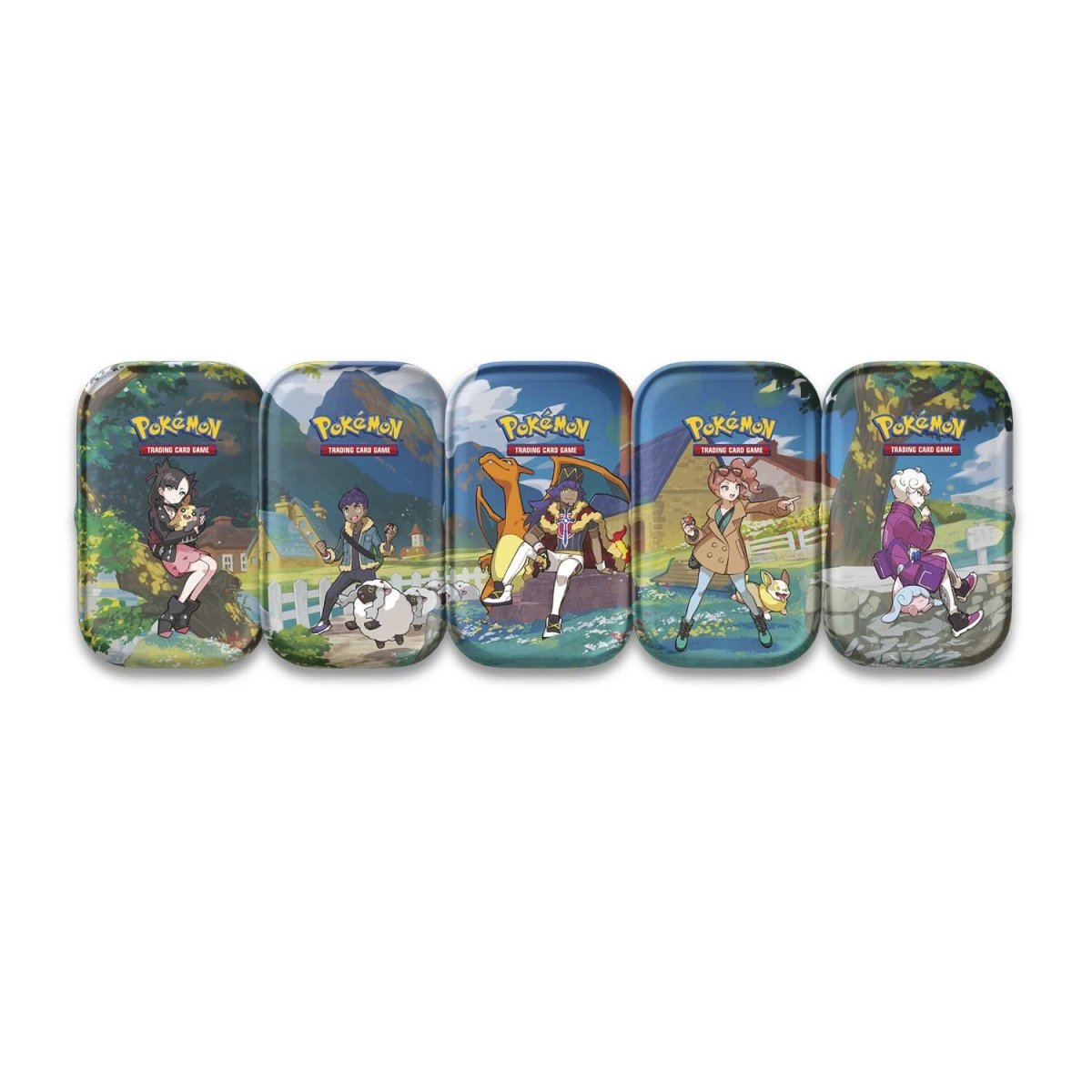 Pokemon TCG: Crown Zenith Mini Tins - 5 Tin Bundle Card Game Pokemon   