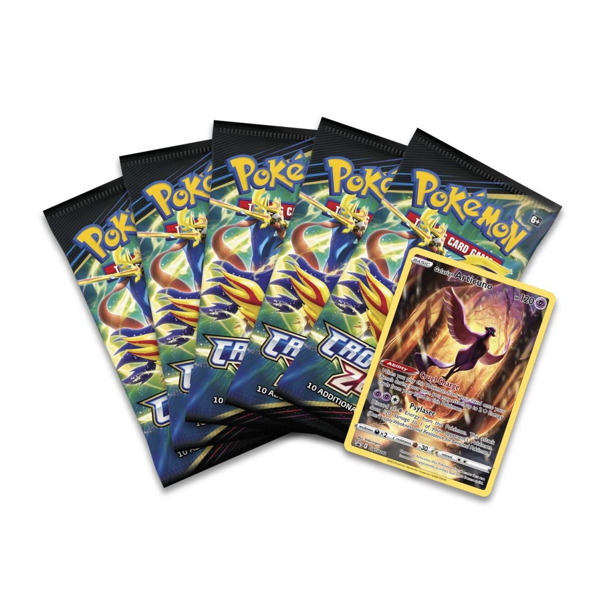 Pokemon TCG: Crown Zenith Tin - Galarian Articuno Card Game Pokemon   