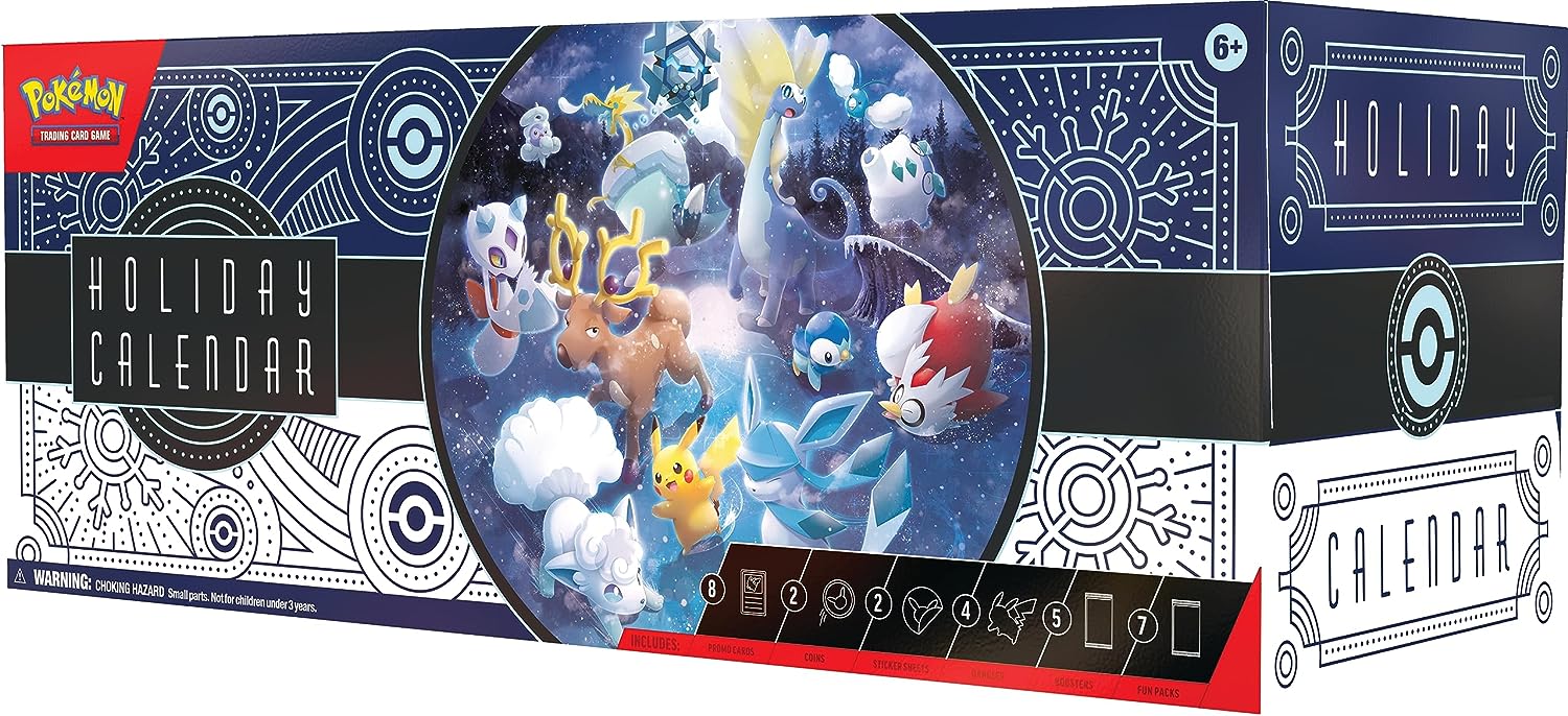 Pokemon TCG: 2023 Holiday Advent Calendar Toys & Games Pokemon   