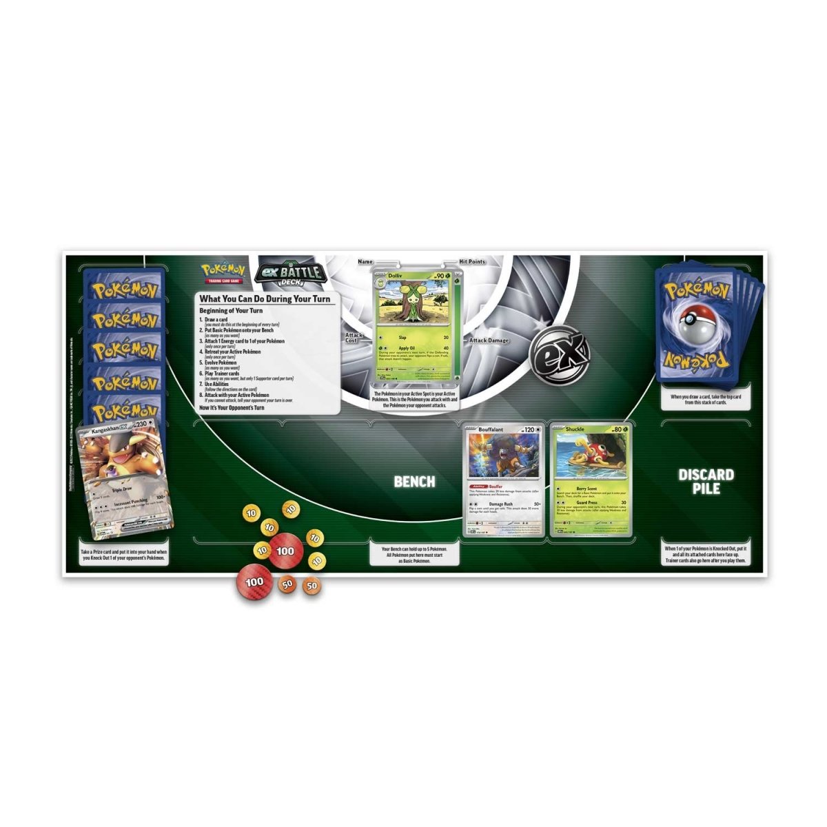 Pokemon TCG: Kangaskhan ex Battle Deck Card Game Pokemon   