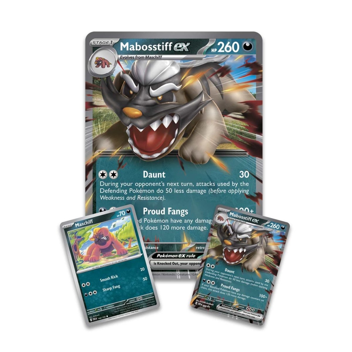 Pokemon TCG: Mabosstiff EX Box Card Game Pokemon