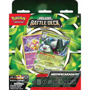Pokemon TCG: Meowscarada ex Deluxe Battle Deck Card Game Pokemon   
