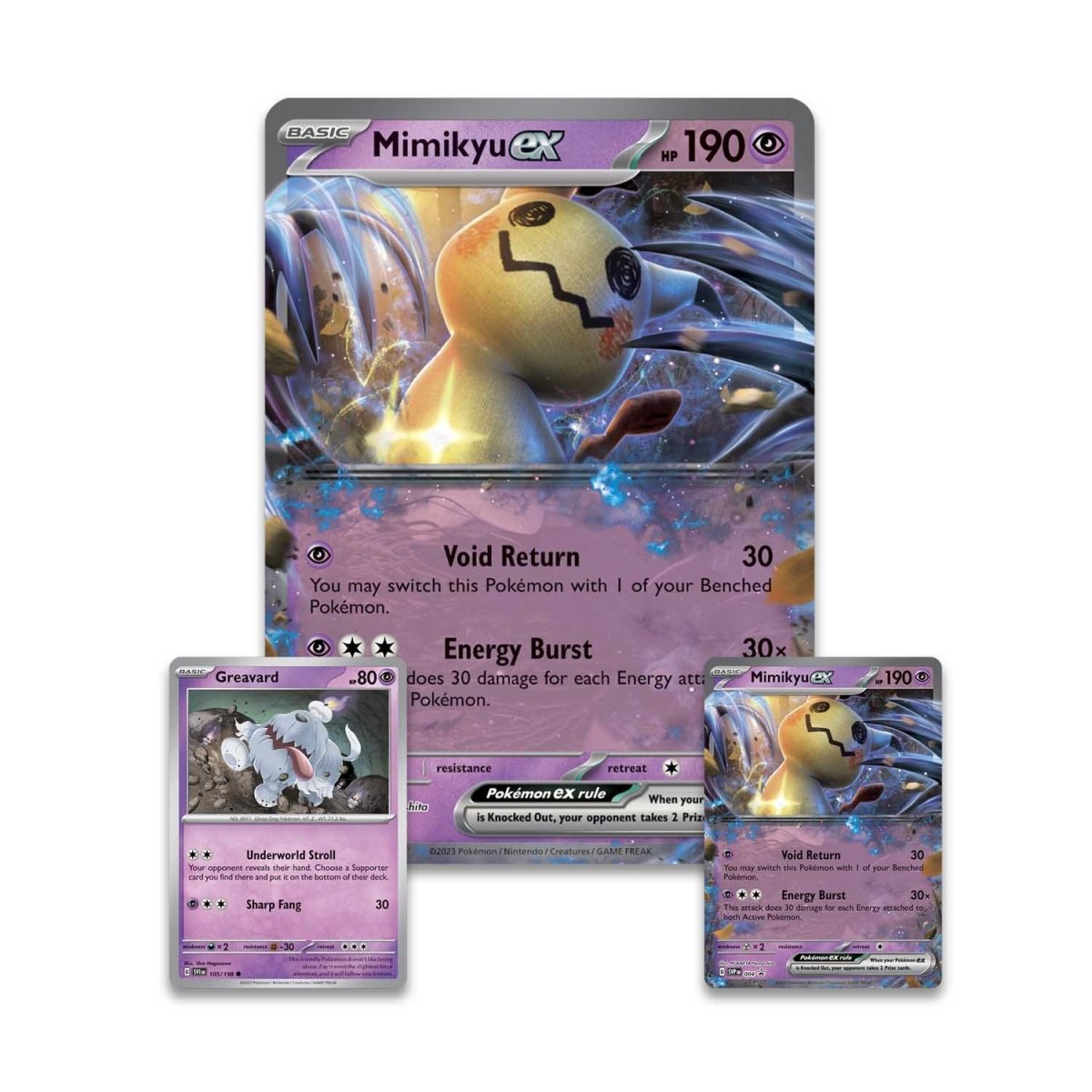 Pokemon TCG: Mimikyu EX Box Card Game Pokemon