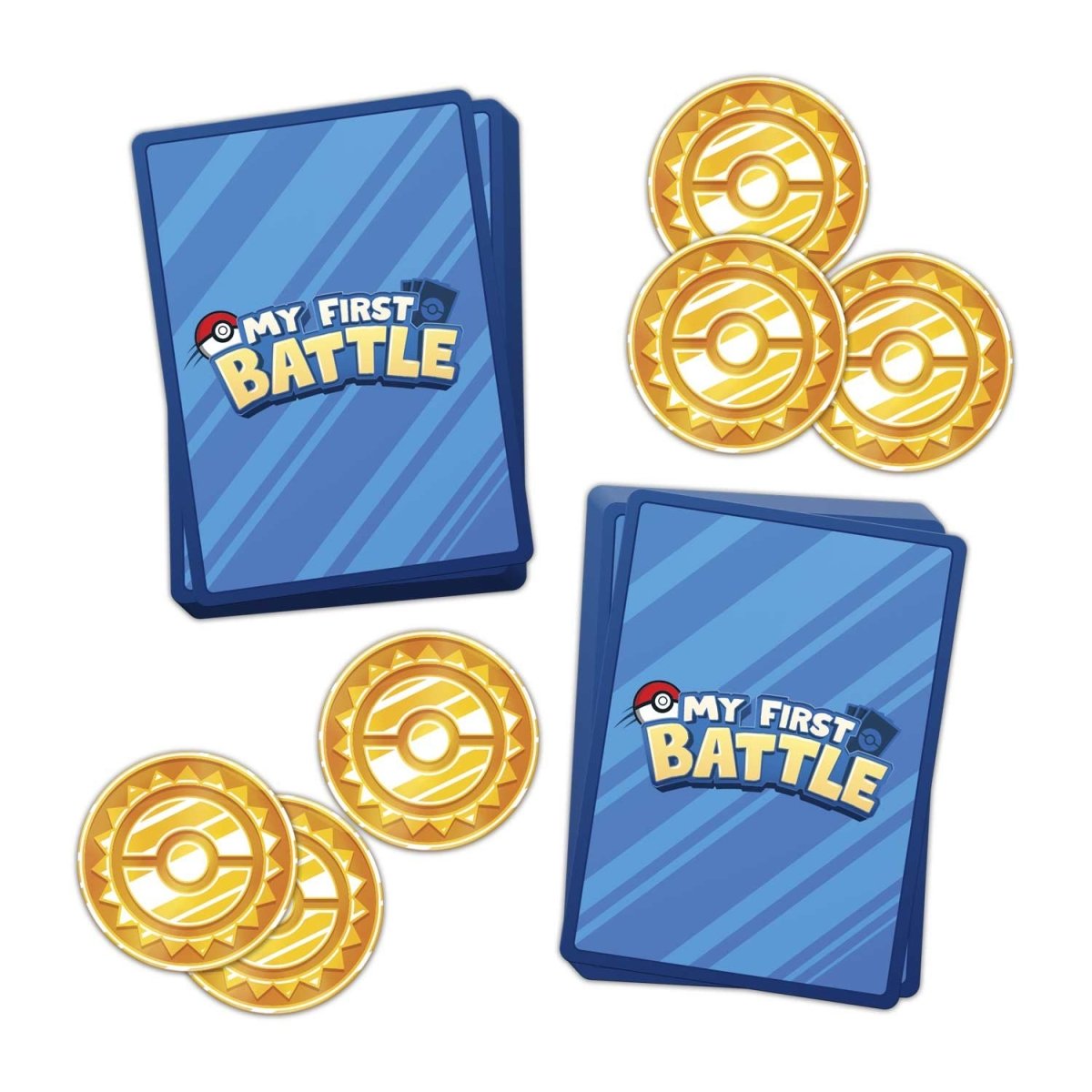 Pokemon TCG: My First Battle - Pikachu and Bulbasaur Card Game Pokemon   