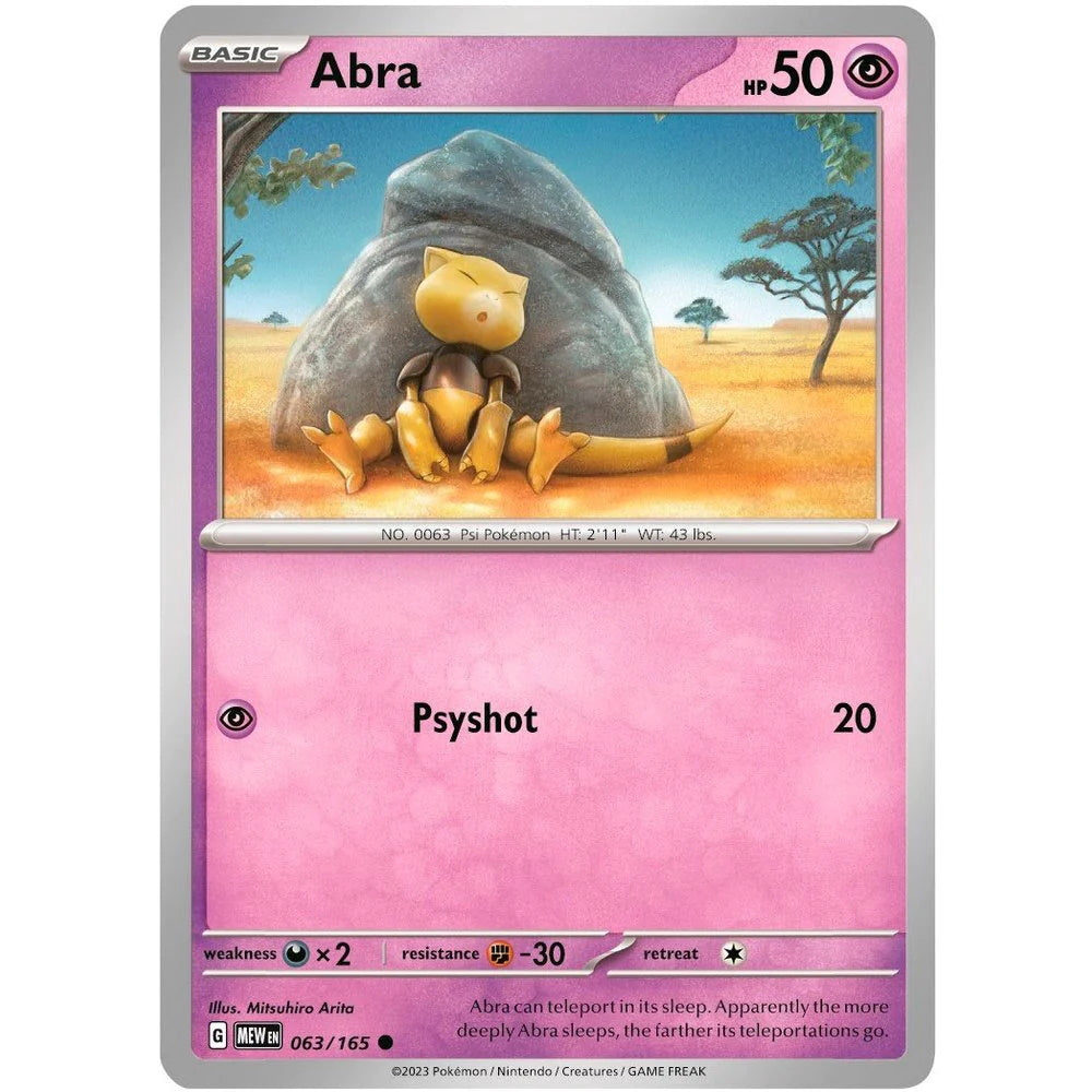 Pokemon TCG: Scarlet & Violet - 151 Collection - Alakazam EX Card Game Pokemon