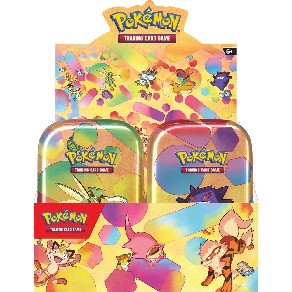 Pokemon TCG: Scarlet & Violet - 151 Mini Tin Display of 10 Card Game Pokemon