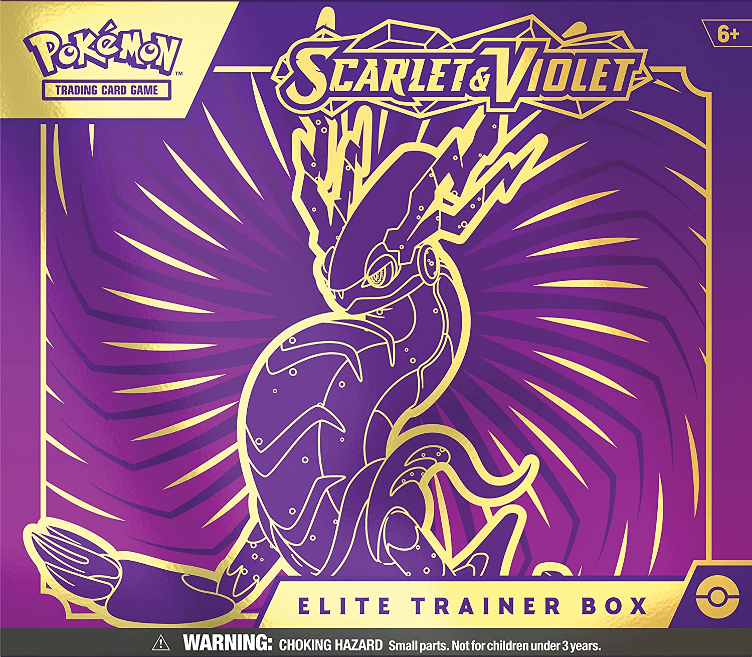 Pokemon TCG: Scarlet & Violet Elite Trainer Box - Miraidon Card Game Pokemon