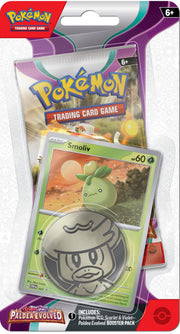 Pokemon TCG: Scarlet & Violet - Paldea Evolved Checklane Blister Pack - Growlithe and Smoliv Card Game Pokemon   