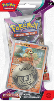 Pokemon TCG: Scarlet & Violet - Paldea Evolved Checklane Blister Pack - Growlithe and Smoliv Card Game Pokemon   