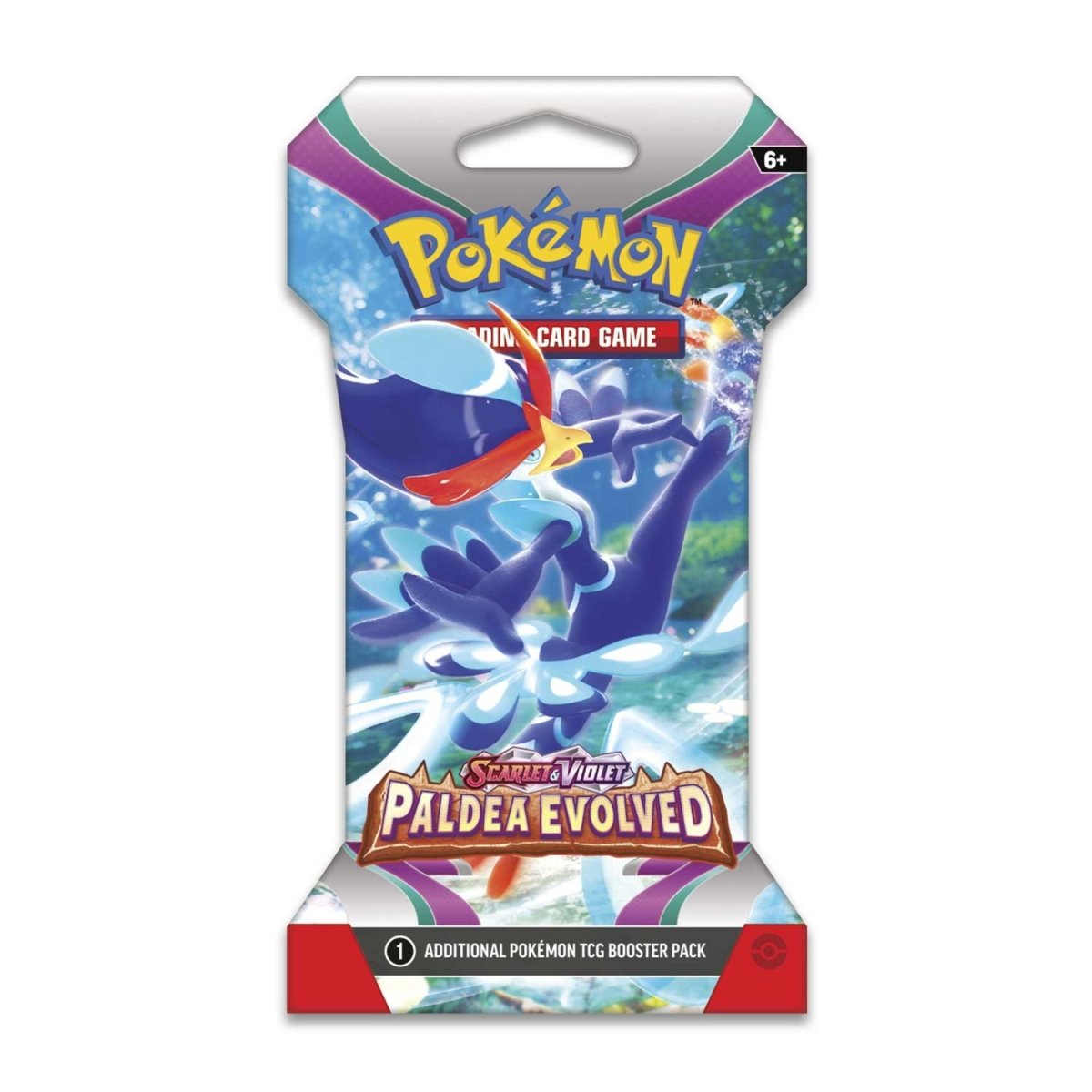 Pokemon TCG: Scarlet & Violet - Paldea Evolved Sleeved Booster Pack Card Game Pokemon   