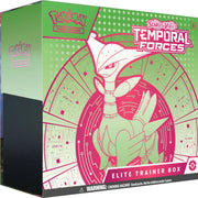 Pokemon TCG: Scarlet & Violet - Temporal Forces Elite Trainer Box [Iron Leaves] Card Game Pokemon