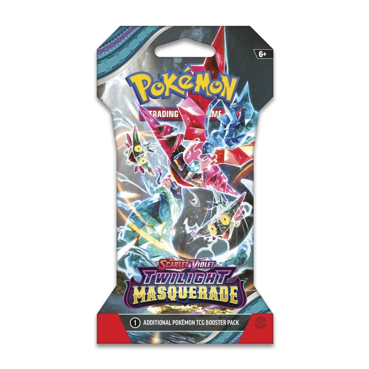 Pokemon TCG: Scarlet & Violet - Twilight Masquerade Sleeved Booster Pack Card Game Pokemon