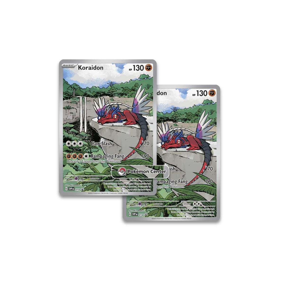 Pokemon TCG: Scarlet & Violet Pokemon Center Elite Trainer Box - Koraidon Card Game Pokemon   