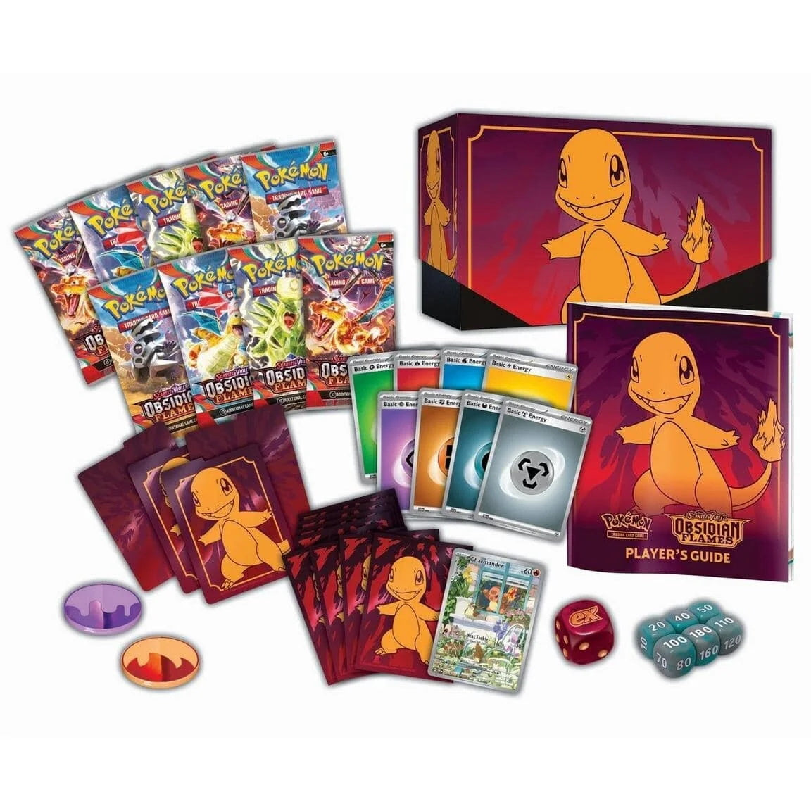 Pokemon TCG: Scarlet & Violet Obsidian Flames Elite Trainer Box Card Game Pokemon