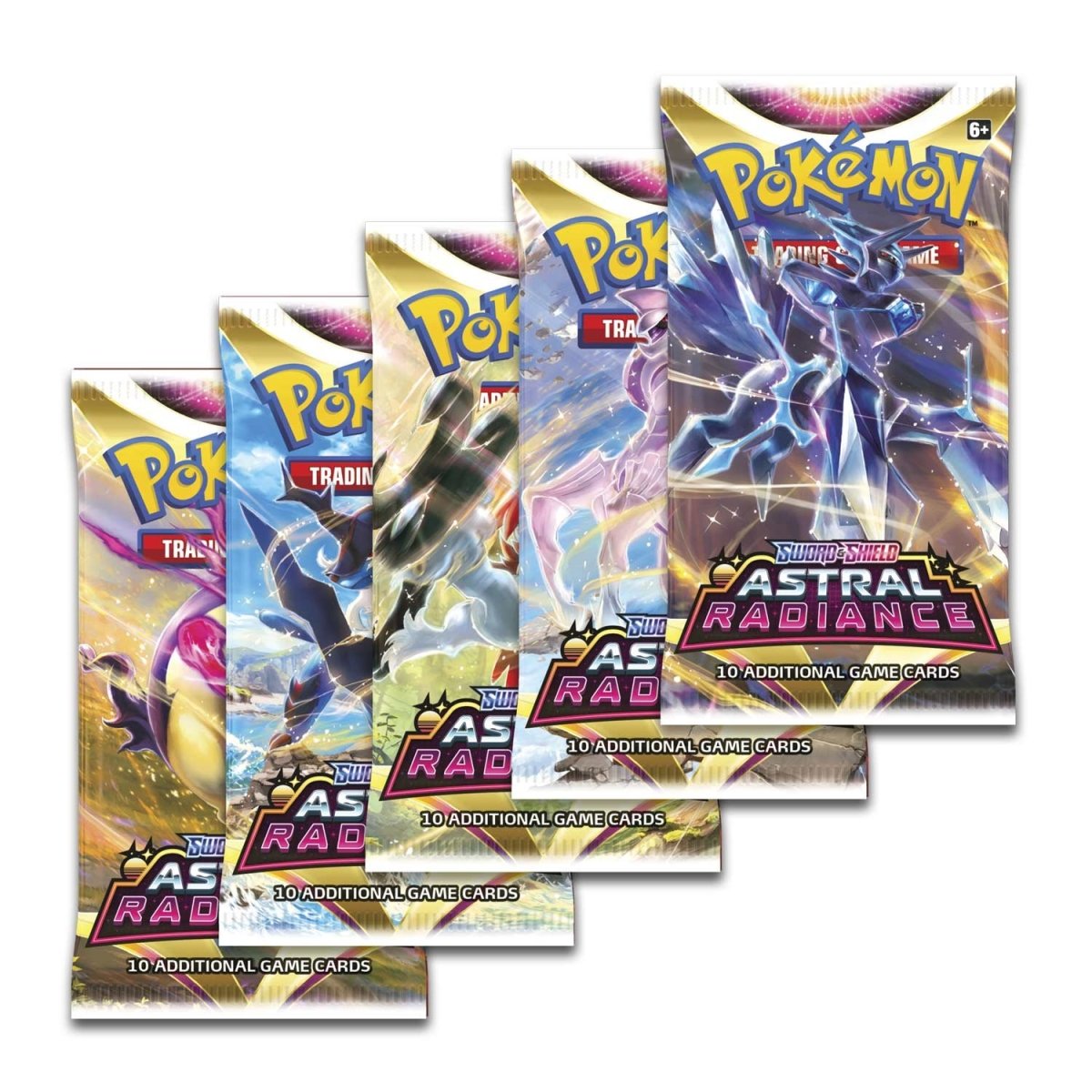 Pokemon TCG: Sword & Shield - Astral Radiance Build & Battle Box - 10 Boxes Card Game Pokemon   