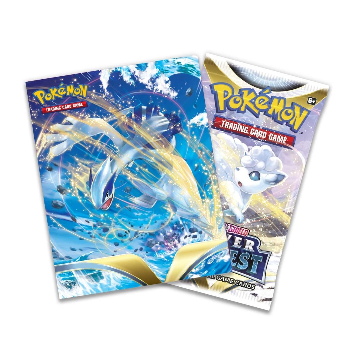 Pokemon TCG: Sword & Shield Silver Tempest Mini Portfolio + 1 Booster Pack Card Game Pokemon   