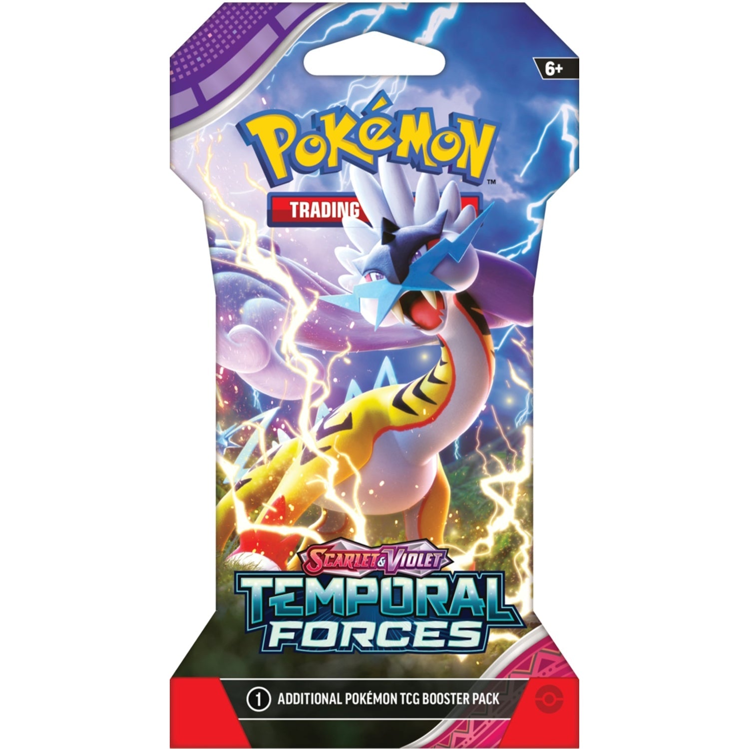 Pokemon TCG: Scarlet & Violet - Temporal Forces Sleeved Booster Pack Card Game Pokemon