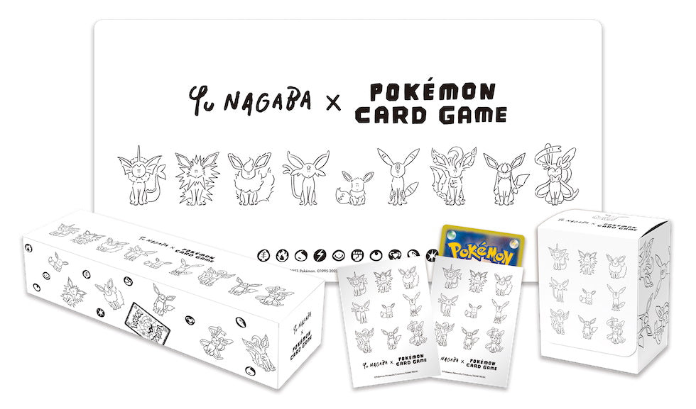 Pokemon TCG: Yu Nagaba x Pokemon Eevee's Limited Collector Special Box [JPN] Card Game Pokemon