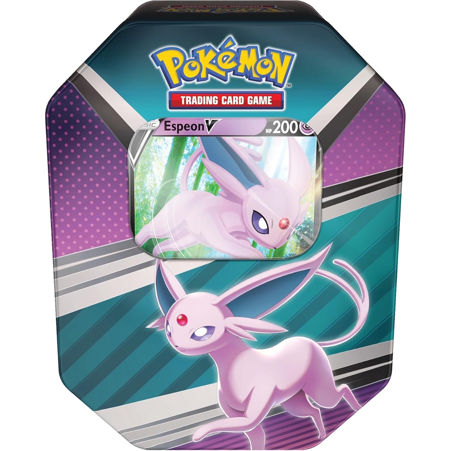 Pokemon TCG: Spring V Heroes Tin - Espeon V Card Game Pokemon
