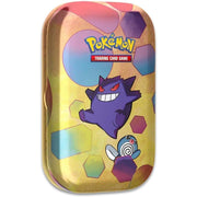 Pokemon TCG: Scarlet & Violet - 151 Mini Tin: Gengar & Poliwag - 2 Booster Packs Card Game Pokemon