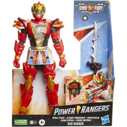 Power Rangers Dino Fury Spiral Strike Red Ranger 12" Scale Electronic Spinning and Light FX Action Figure Toys & Games Hasbro