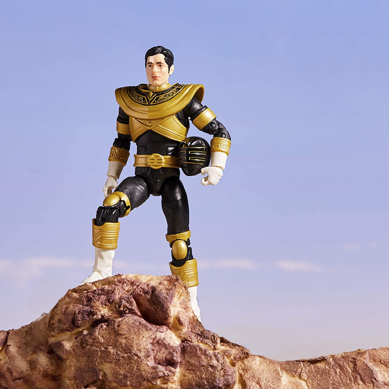 Power Rangers Lightning Collection Zeo Gold Ranger 6" Premium Collectible Action Figure Toys & Games Hasbro