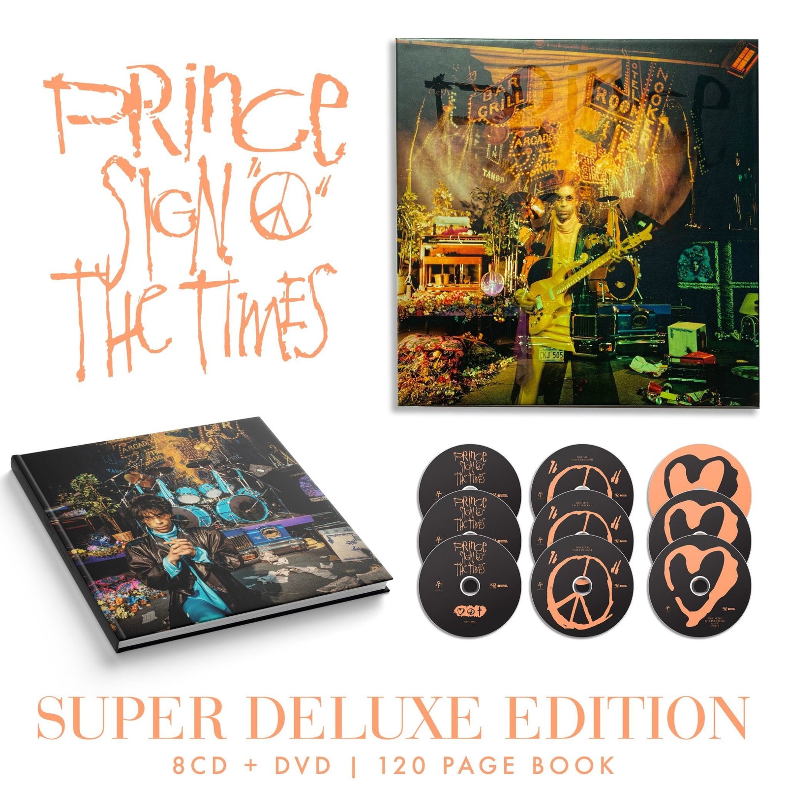 Prince - Sign O’ The Times Remastered - Super Deluxe Edition 8CD + DVD [Audio CD] Audio CD/Vinyl Warner Bros. Records   