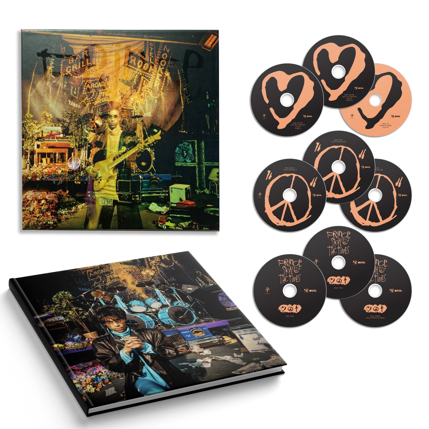 Prince - Sign O’ The Times Remastered - Super Deluxe Edition 8CD + DVD [Audio CD] Audio CD/Vinyl Warner Bros. Records   