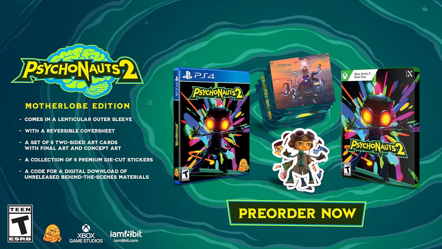 Psychonauts 2 - Motherlobe Edition [PlayStation 4] PlayStation 4 Video Game SkyBound Games