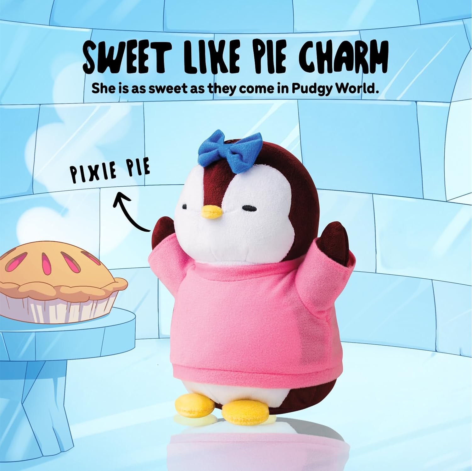 Pudgy Penguins Buddies - Pixie Pie - 7.8 Inch Plush Plushies Pudgy Penguins