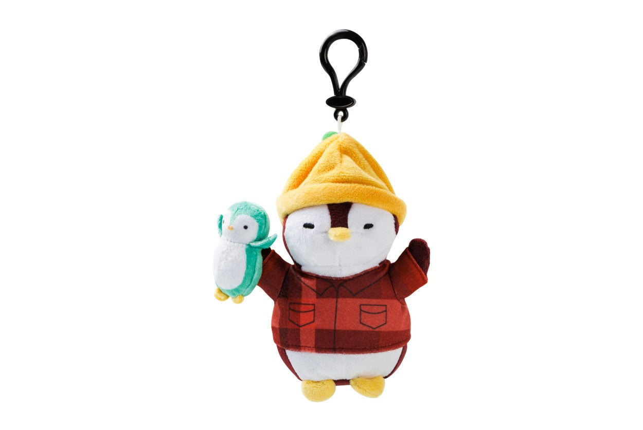 Pudgy Penguins: Clip-on Plush Blind Box - One Random Variation Out of 6 Plushies Pudgy Penguins