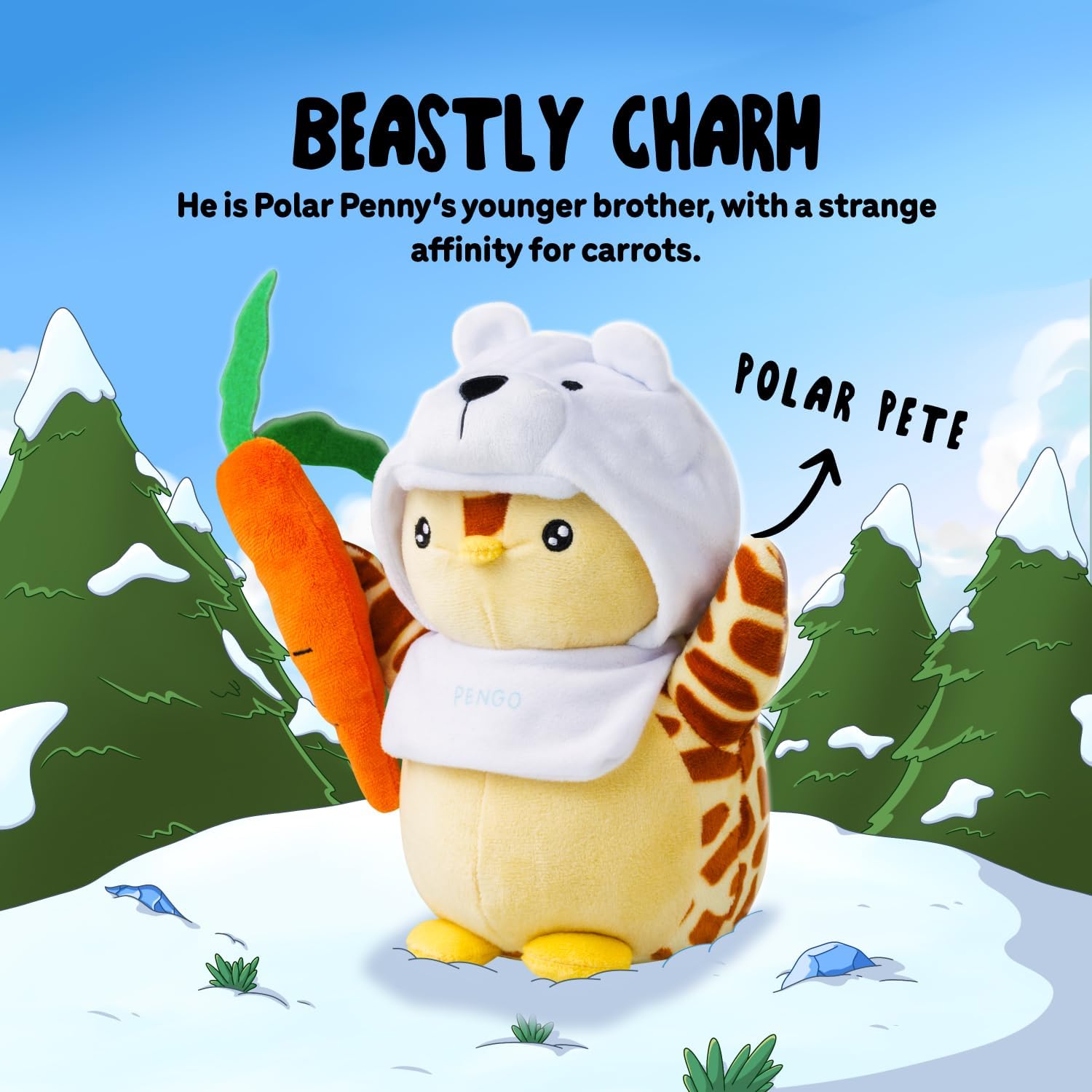 Pudgy Penguins Plush Buddies: Polar Pete - 7.8 Inch Plush Plushies Pudgy Penguins