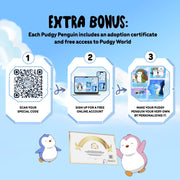 Pudgy Penguins Plush Buddies: Polar Pete - 7.8 Inch Plush Plushies Pudgy Penguins