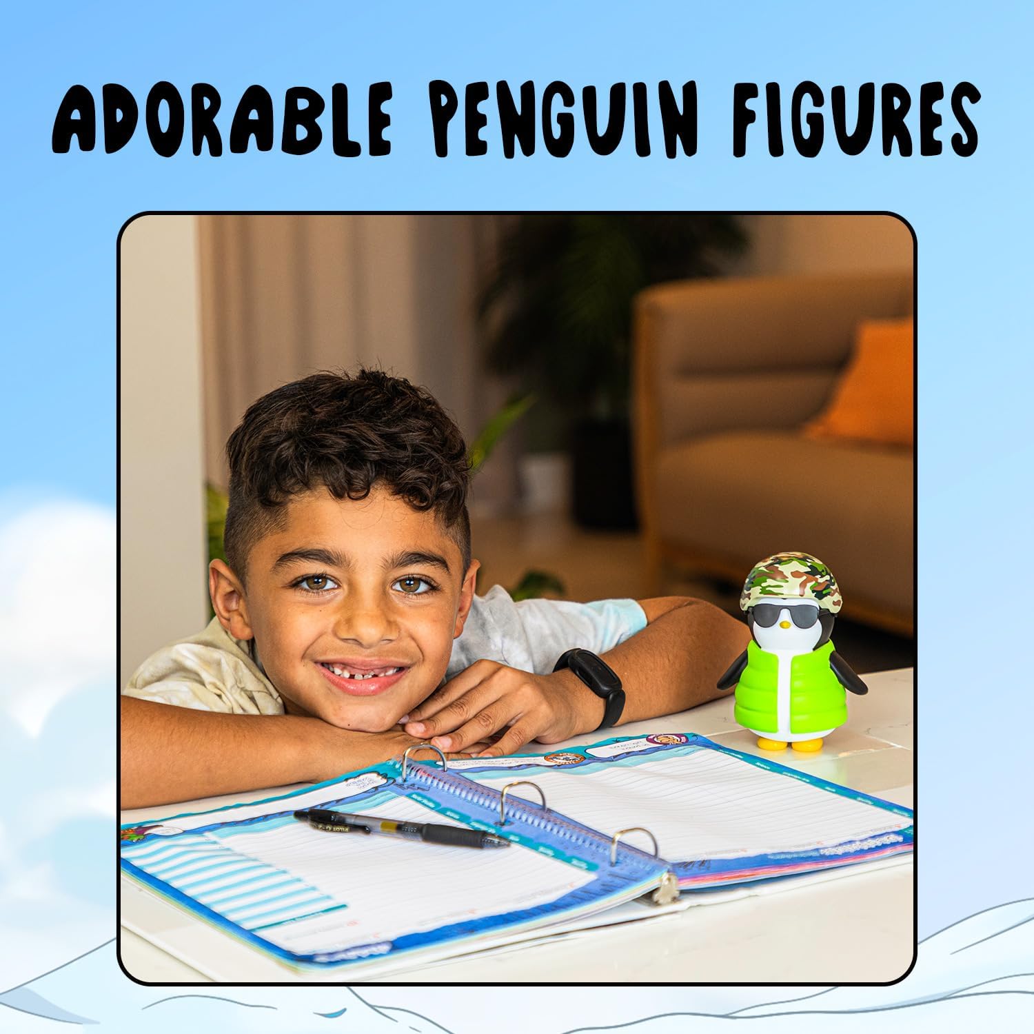 Pudgy Penguins: Sergeant Saul - 4.5" Authentic Action Figure Toys & Games Pudgy Penguins