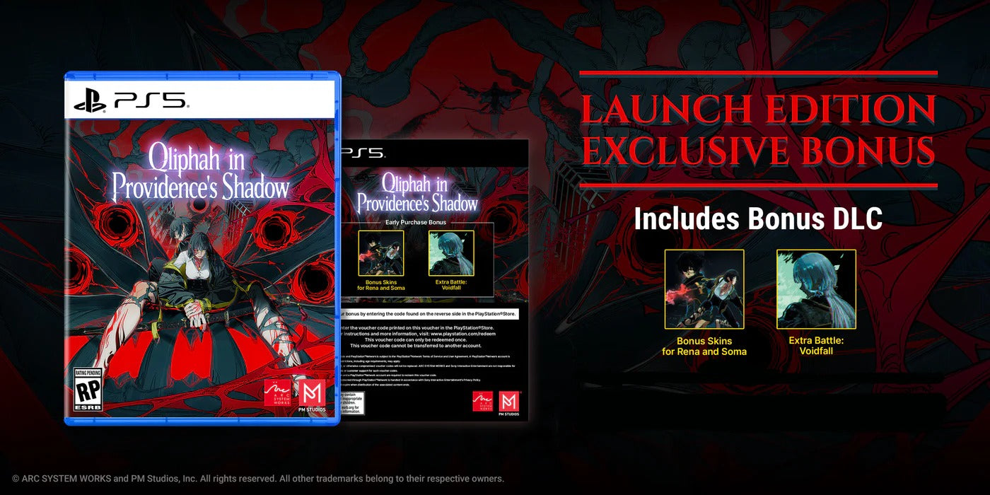 Qliphah in Providence's Shadow - Launch Edition [PlayStation 5] PlayStation 5 Video Game PM Studios