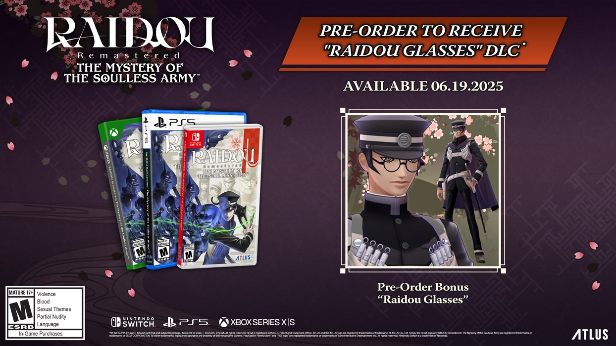 Raidou Remastered: The Mystery of the Soulless Army [Xbox Series X] Xbox Series X Video Game Atlus