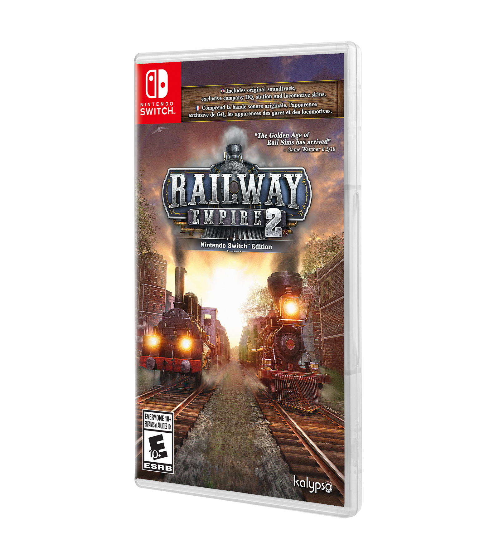 Railway Empire 2: Deluxe Edition - Switch Edition [Nintendo Switch] Nintendo Switch Video Game Kalypso Media