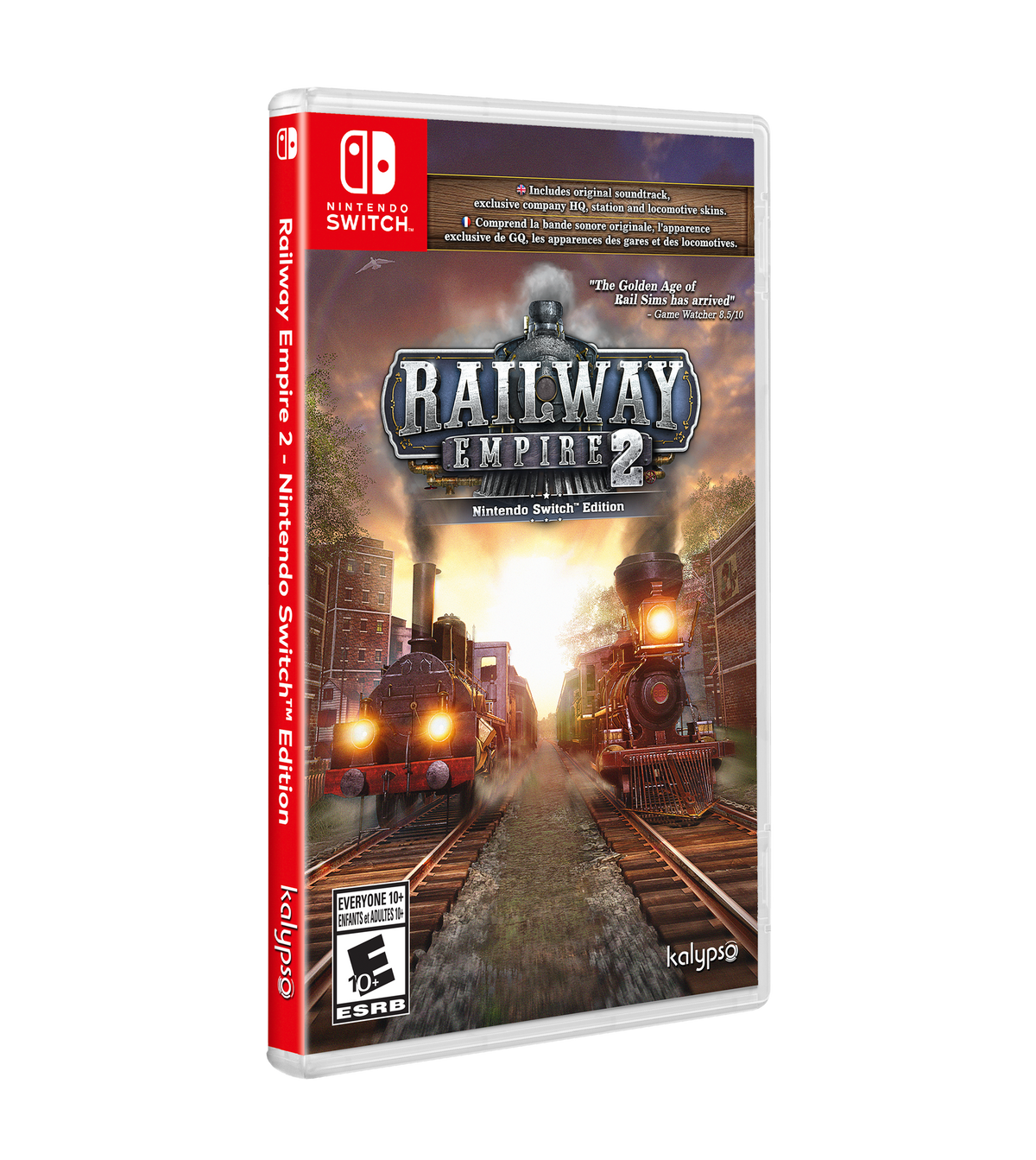Railway Empire 2: Deluxe Edition - Switch Edition [Nintendo Switch] Nintendo Switch Video Game Kalypso Media