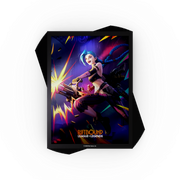 Riftbound League of Legends TCG: Vendetta Art Sleeve #1 (Vi vs Jinx) Card Game Accessories UVS Games