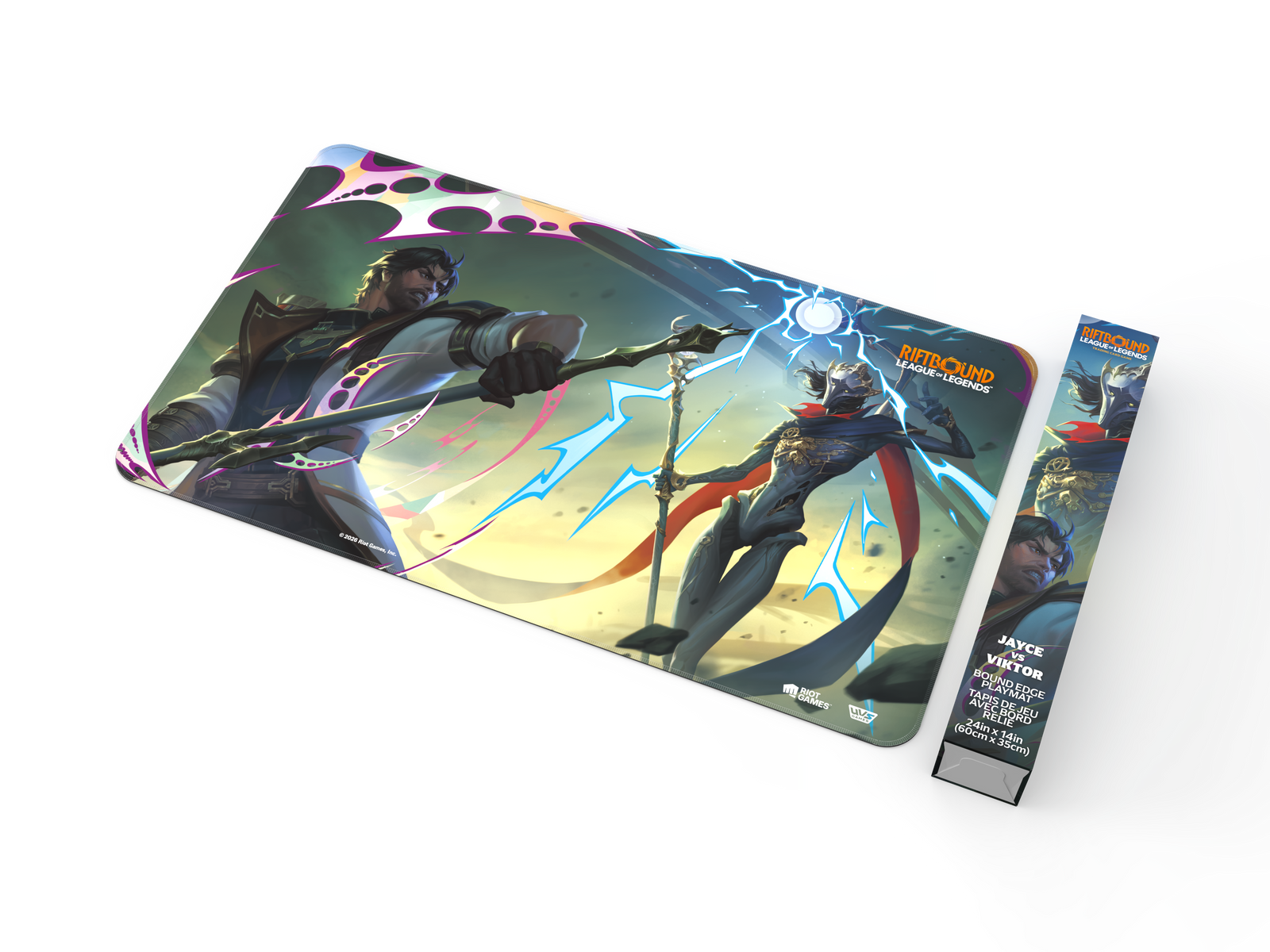 Riftbound League of Legends TCG: Vendetta Playmat #2 (Jayce vs Viktor) Card Game Accessories UVS Games