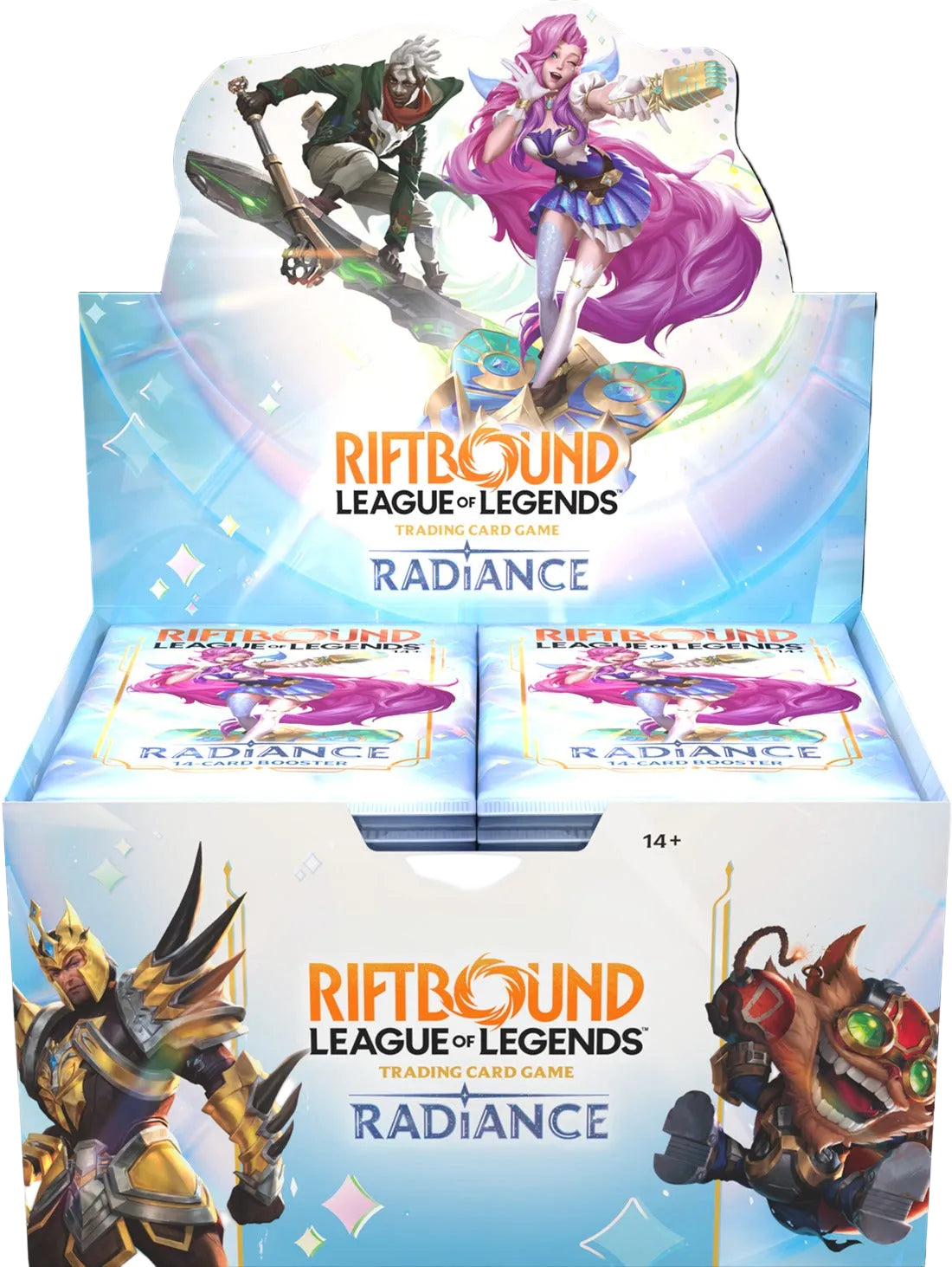 Riftbound League of Legends TCG: Radiance Booster Box - 24 Packs Trading Cards UVS Games