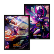 Riftbound League of Legends TCG: Vendetta Art Sleeve #4 (Kayle vs Morgana) Card Game Accessories UVS Games