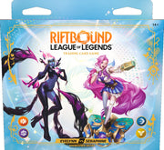 Riftbound League of Legends TCG: Radiance Showdown Deck Display - Evelynn vs Seraphine Trading Cards UVS Games