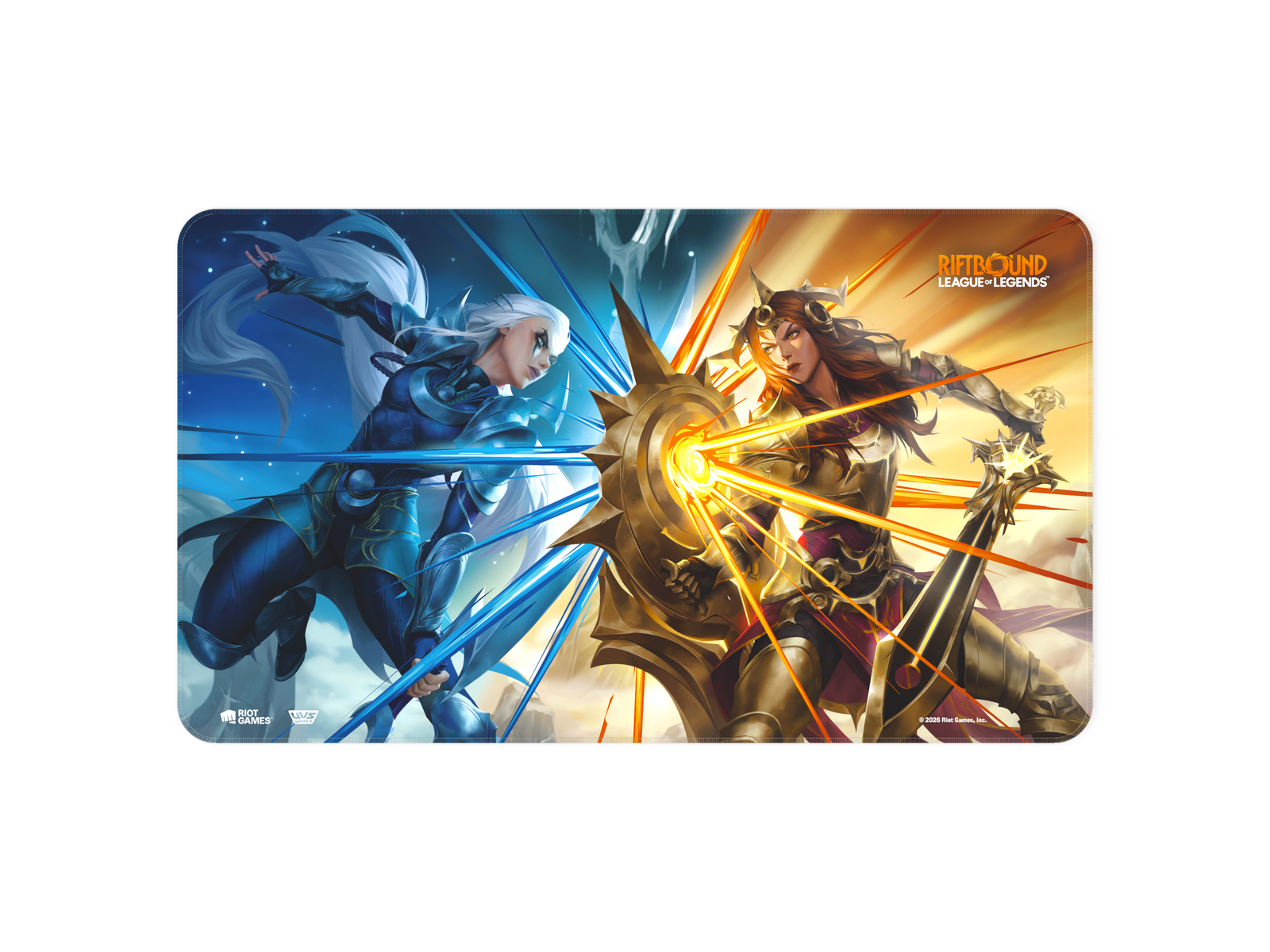 Riftbound League of Legends TCG: Vendetta Playmat #3 (Diana vs Leona) Card Game Accessories UVS Games