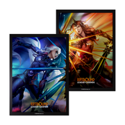 Riftbound League of Legends TCG: Vendetta Art Sleeve #3 (Diana vs Leona) Card Game Accessories UVS Games