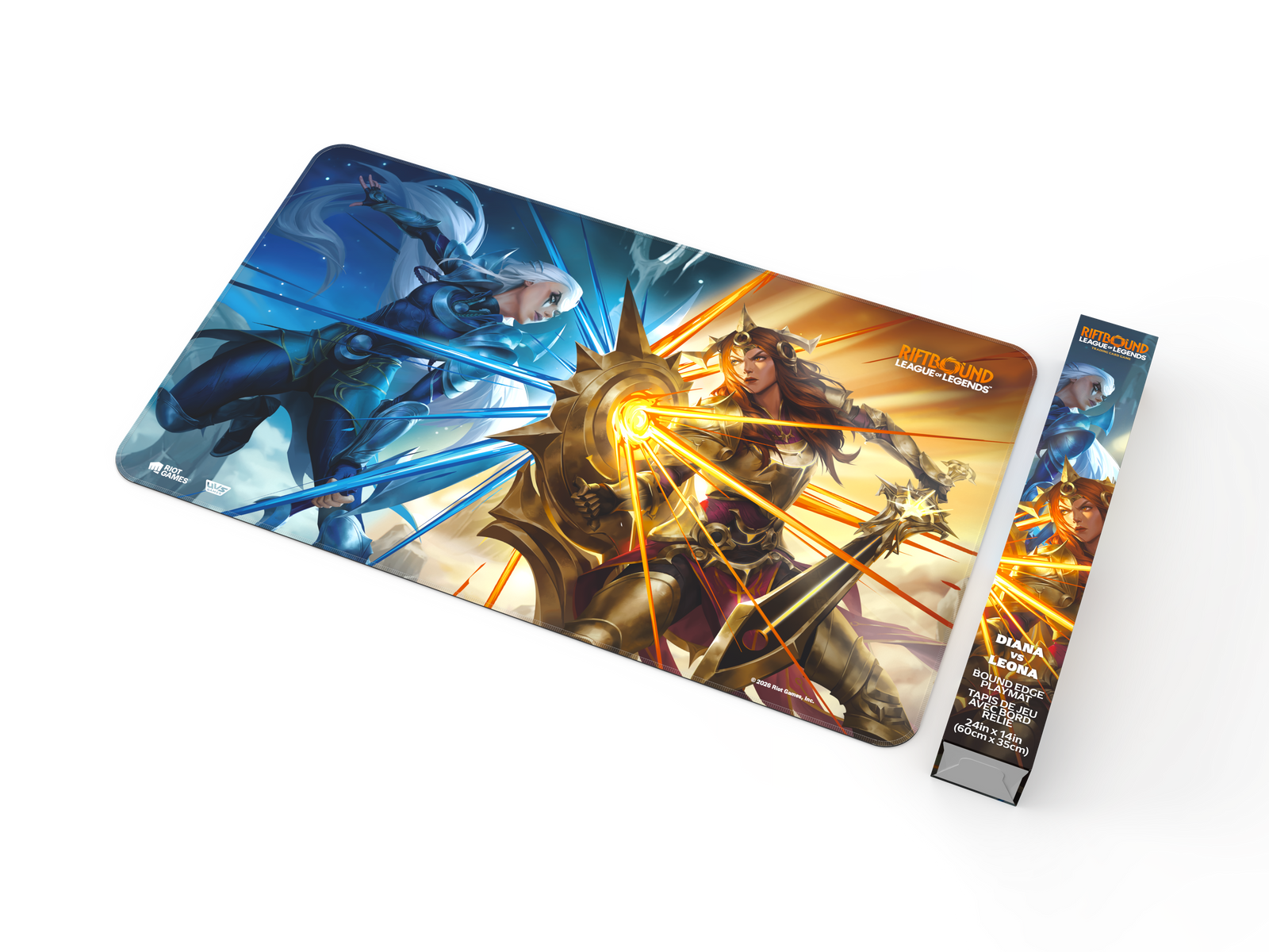 Riftbound League of Legends TCG: Vendetta Playmat #3 (Diana vs Leona) Card Game Accessories UVS Games