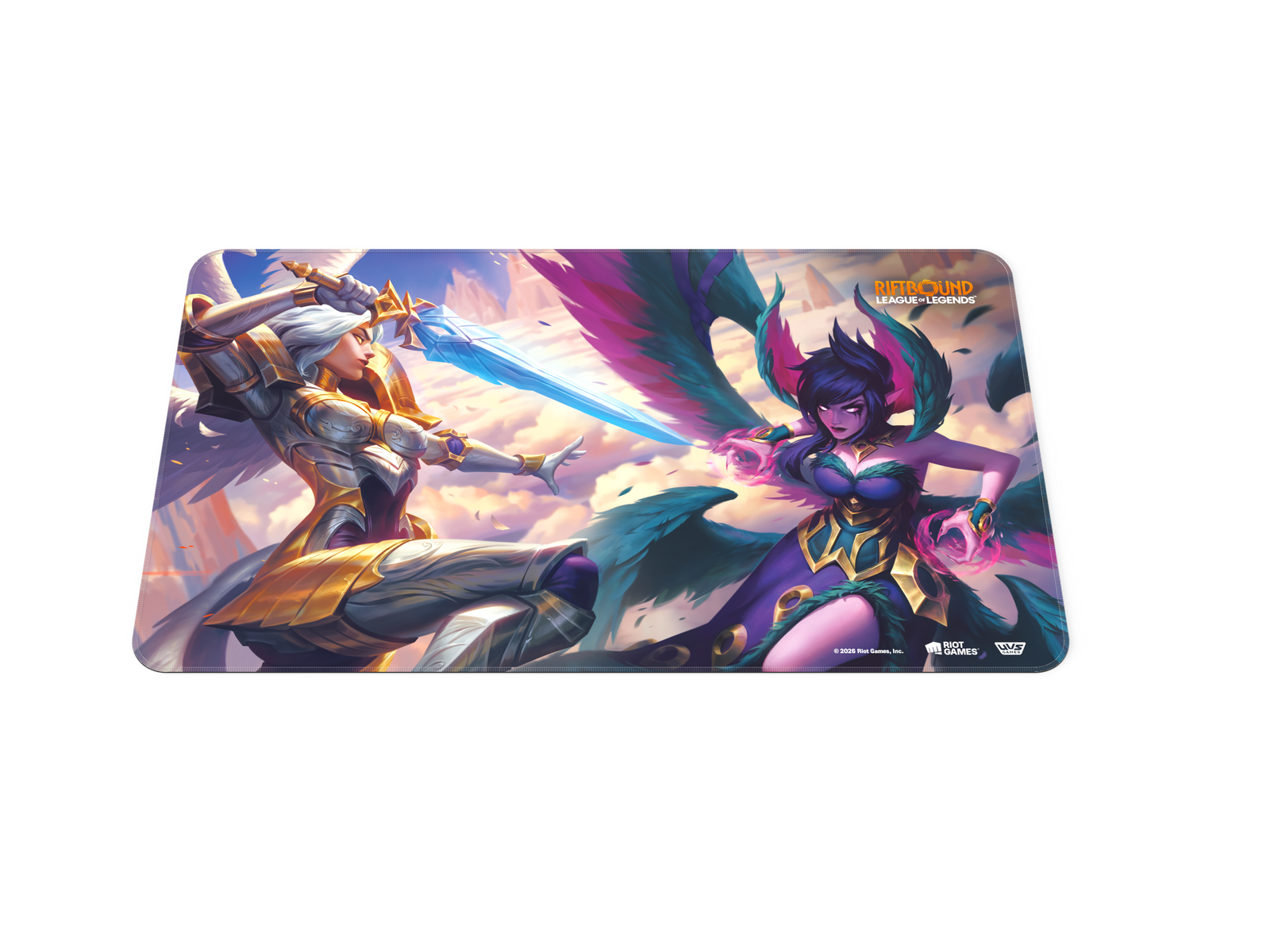 Riftbound League of Legends TCG: Vendetta Playmat #4 (Kayle vs Morgana) Card Game Accessories UVS Games
