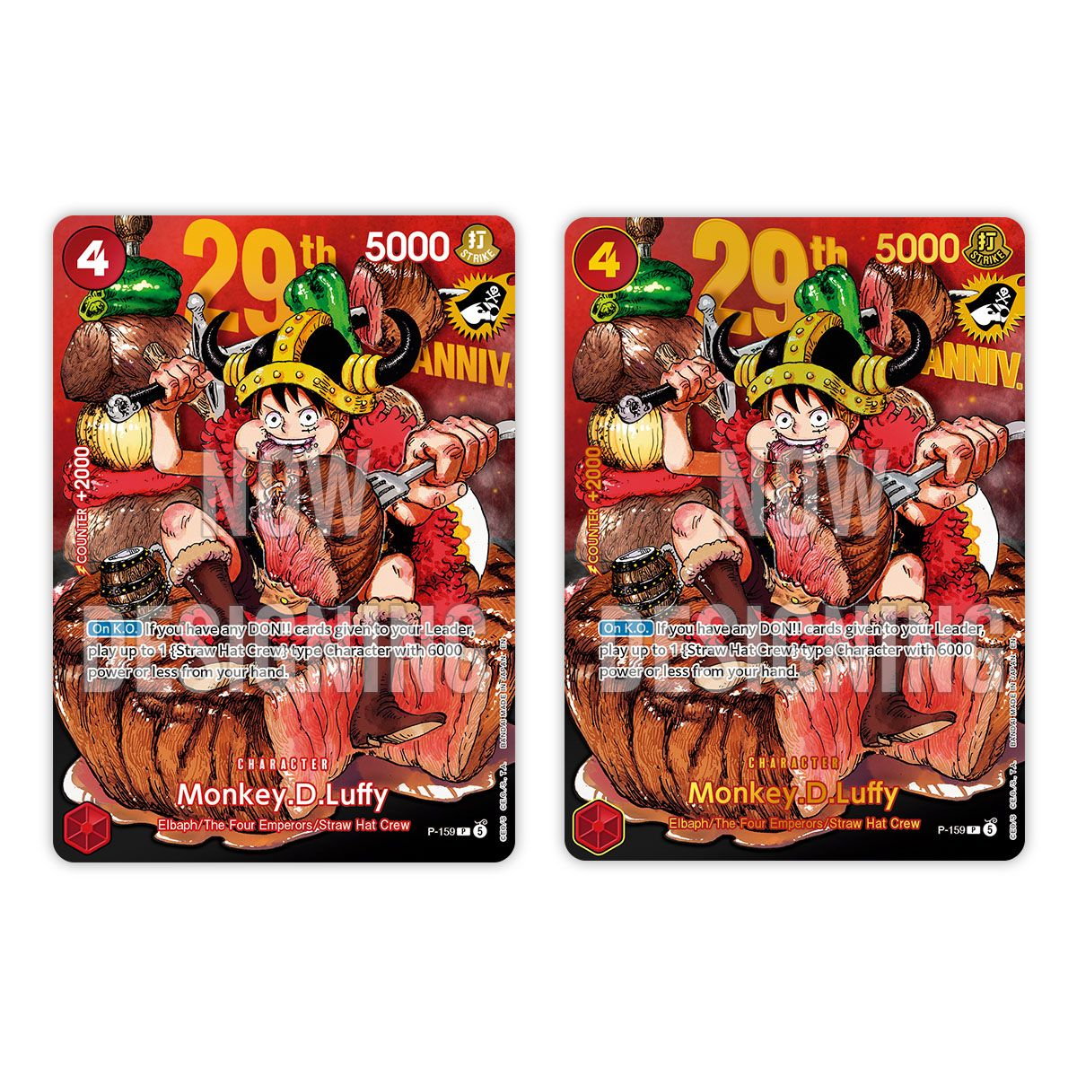 One Piece TCG: Premium Card Collection 29th Anniversary Edition Card Game Bandai Namco